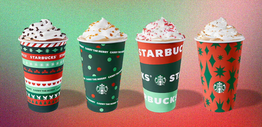 Get into the holiday spirit and relieve some stress by indulging in a holiday drink or dessert.