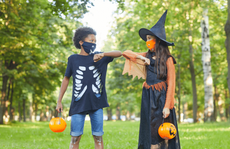 Participating in trick-or-treating is a great halloween promotion for your business.