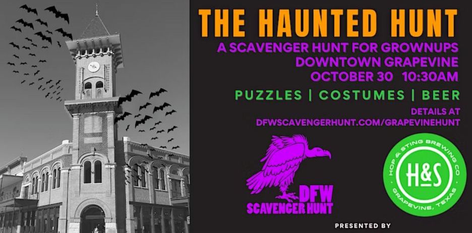 halloween promotions scavenger hunt