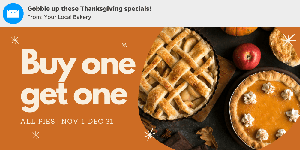 Use these thanksgiving subject line examples to get more customers from your email marketing campaigns.