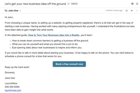 34 Free Business Email Templates & Examples | LocaliQ