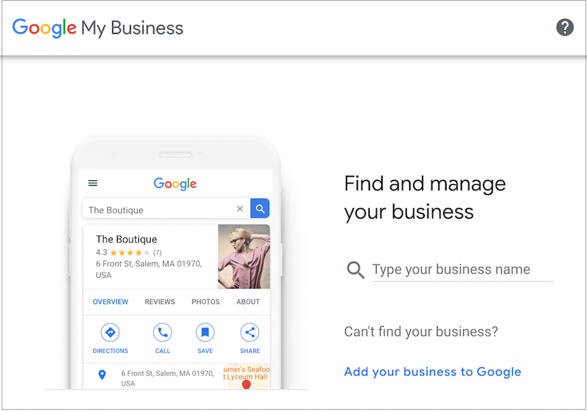 Setting up and optimizing your Google My Business profile is an important way to show up on the Google local 3 pack.