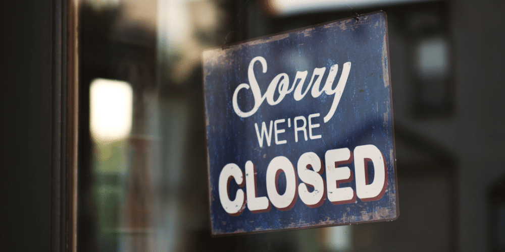 Many local businesses have had to close due to the coronavirus pandemic, and research indicates they may close for good if support doesn't pick up.