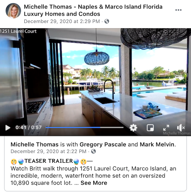 Video is a must for your real estate social media.