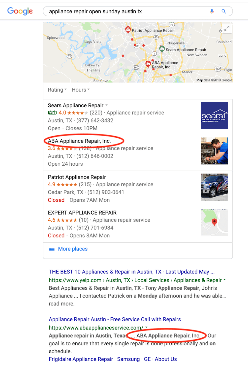 jak uzyskać darmową reklamę w Google local seo