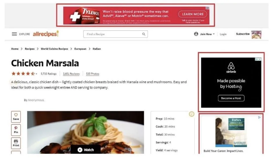 how to get more traffic- retargeting ad.