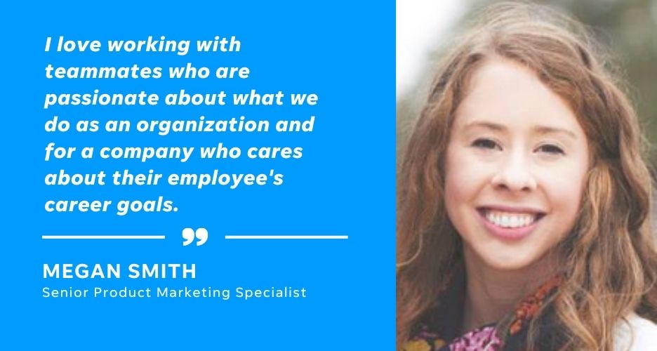marketing jobs - quote from megan smith