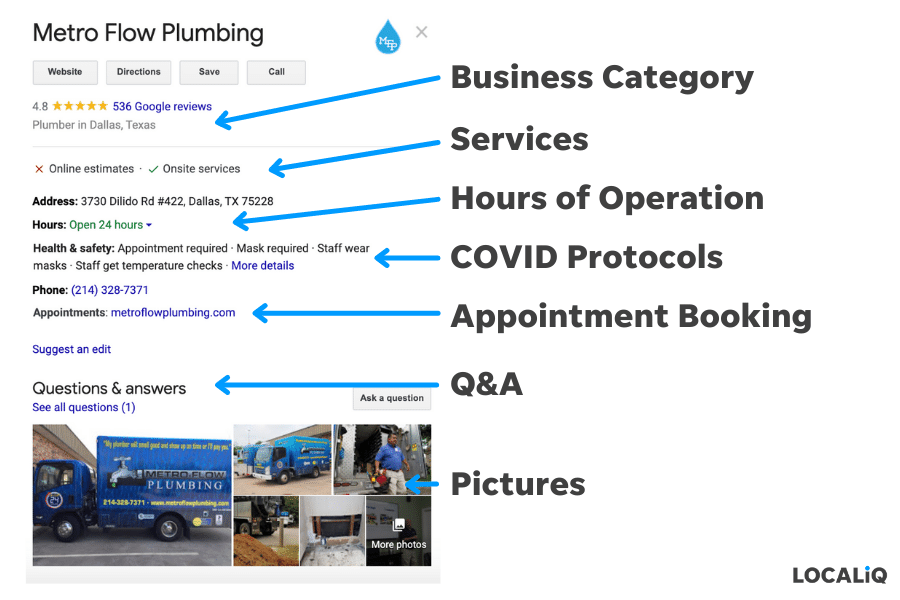 plumber marketing ideas - get found on google - optimize google my business listing