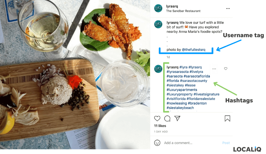 how to tag someone on instagram - username tag vs hashtag