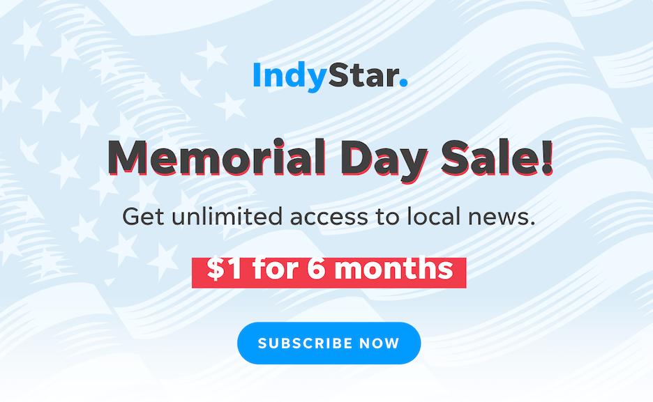 memorial day marketing ideas - display ad from indystar
