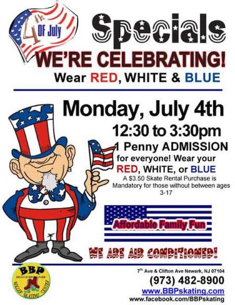 4th of july marketing promotion ideas - discount for red white and blue