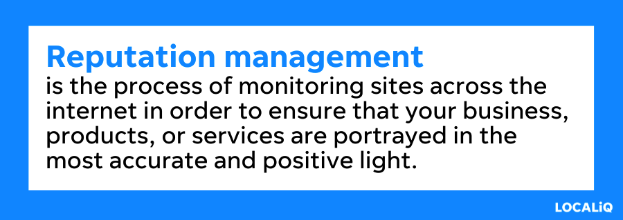 what is reputation management definition