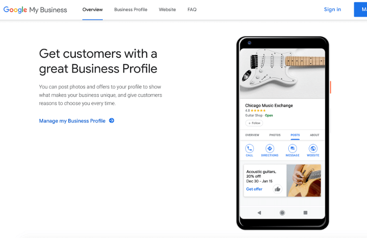 Google Business Profile Management