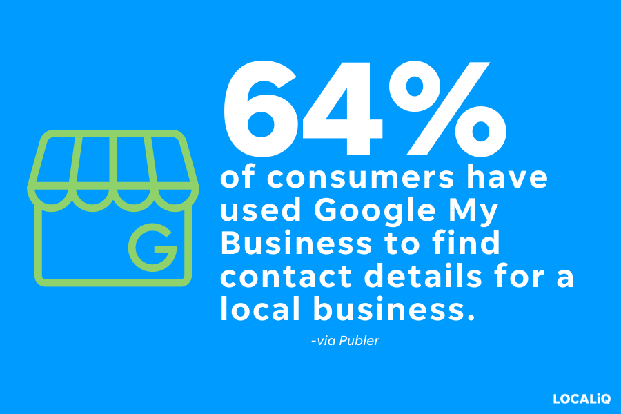 what is google my business - google my business consumer statistic