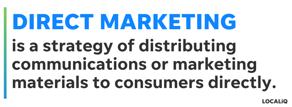 what is direct marketing - definition