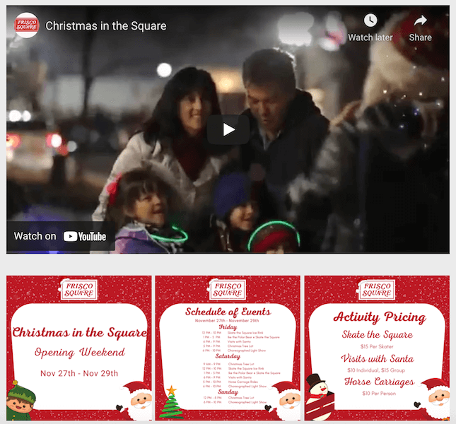 add holiday video to your website