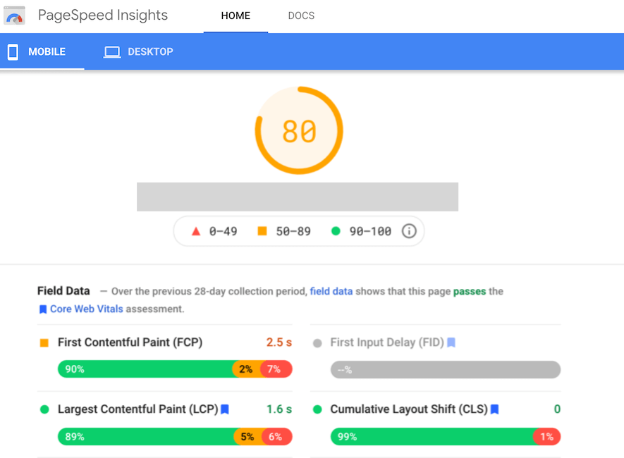 real estate seo - increase page speed