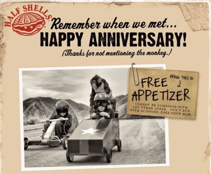 limited time offer - customer anniversary email