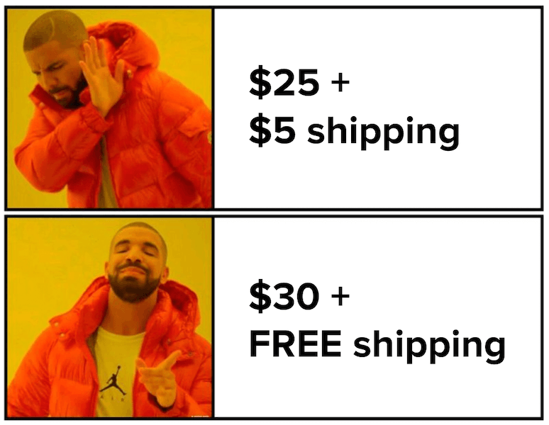 limited time offer example - free shipping promotion