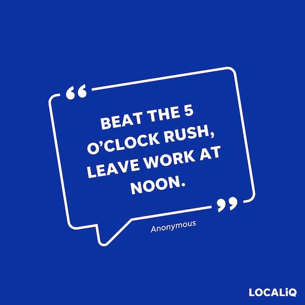 funny work life balance quote about leaving work early