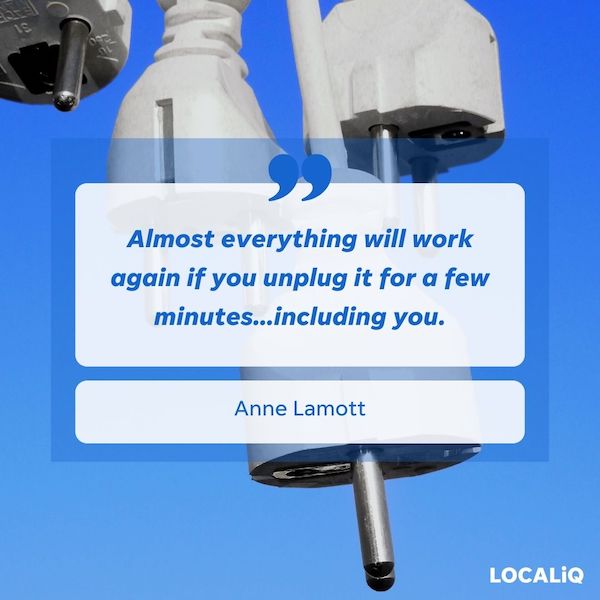 funny work-life balance quote from anne lamott