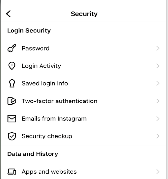 how to protect your instagram account from hackers - remove third-party app access