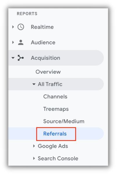 how to measure brand awareness - referral traffic in google analytics