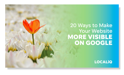 20 Ways to Make Your Website More Visible on Google
