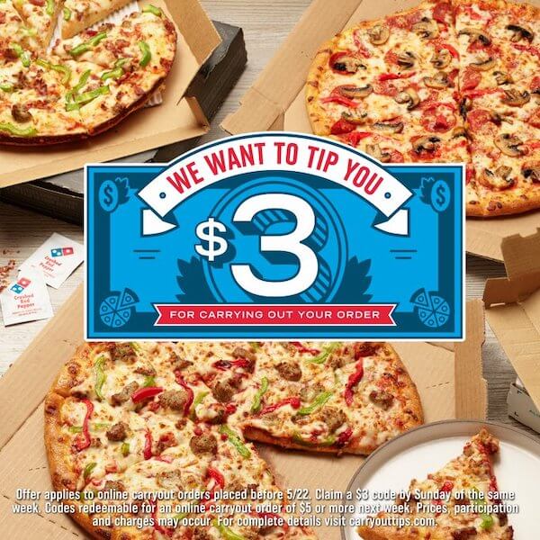 marketing during inflation - dominoes example of how to incentivize cutting costs