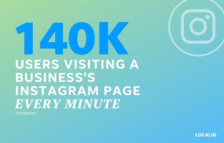 create a new Instagram account - callout about Instagram business page visits