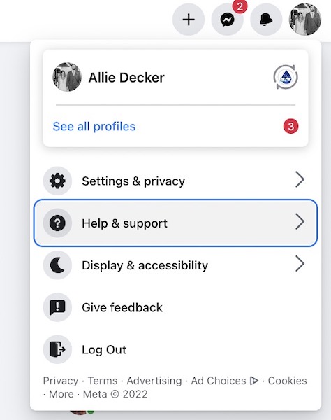 How do I contact FB support without logging into my FB account? : r/facebook