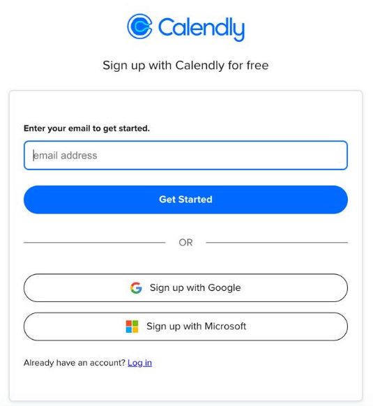 go to market example from calendly using free trial