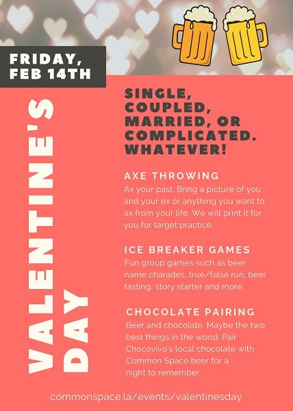 valentines day marketing - event example