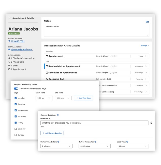 lead generation ideas - scheduling tool