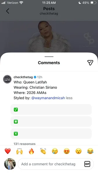 how to do an instagram poll - comment poll