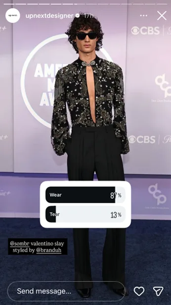 instagram poll - results