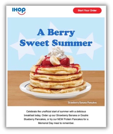 summer slogan example from ihop