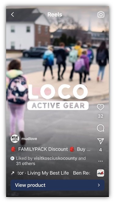 shoppable ads - shoppable ad on tiktok video example 