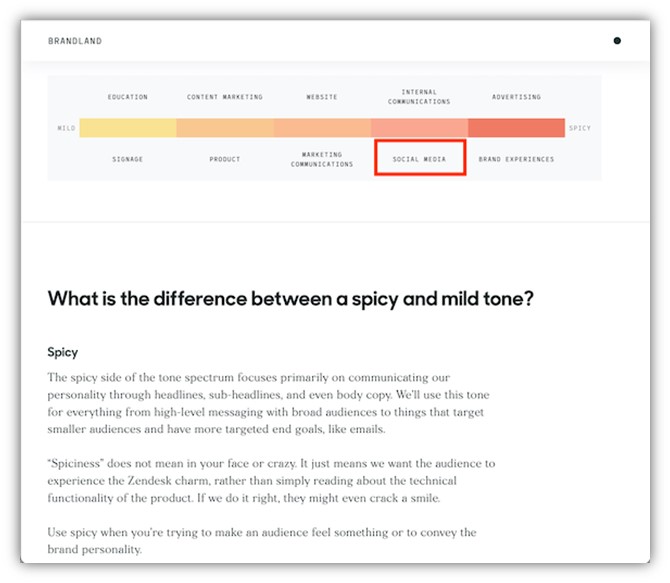 social media branding - social media brand guidelines example