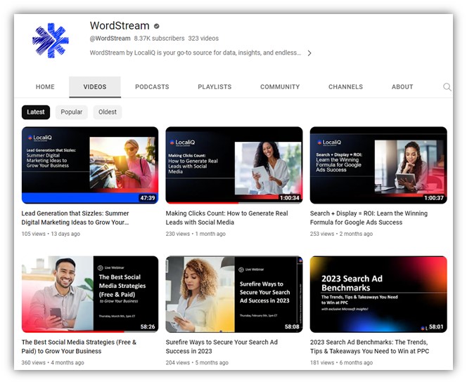 youtube thumbnail examples - wordstream thumbnail examples