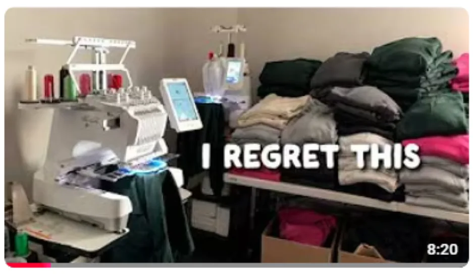 YouTube thumbnail examples - clothes video still
