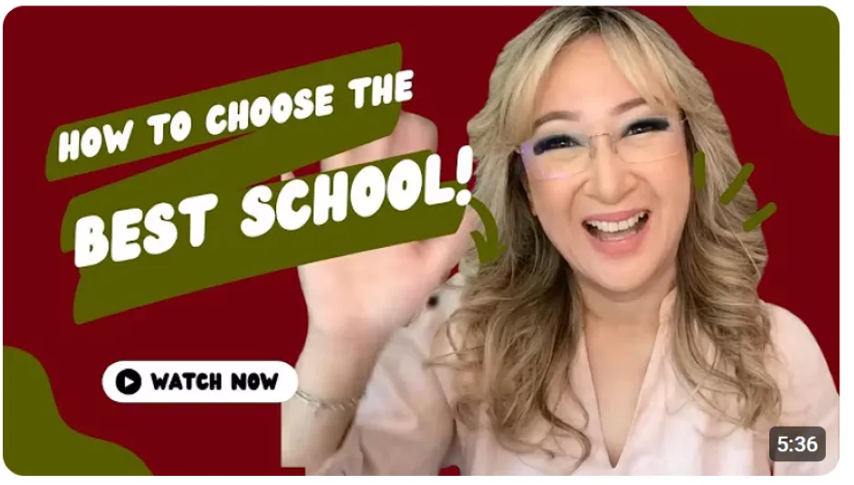YouTube thumbnail examples - School video.