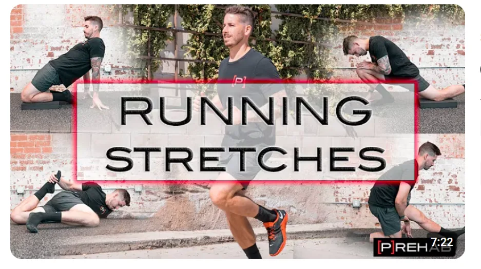 YouTube thumbnail examples - running video thumbnail.
