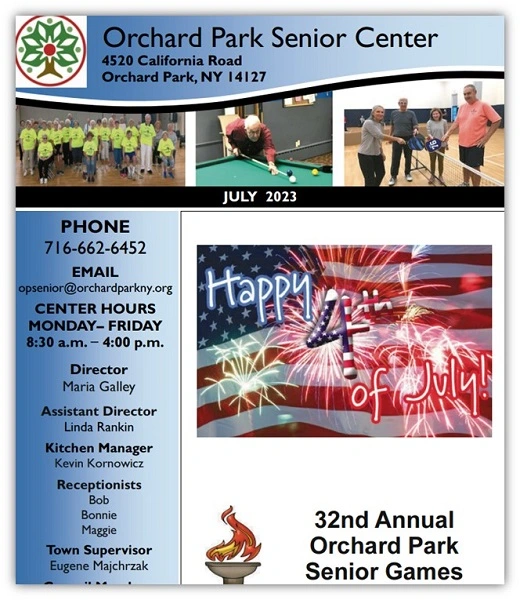 july newsletter ideas - example newsletter for july