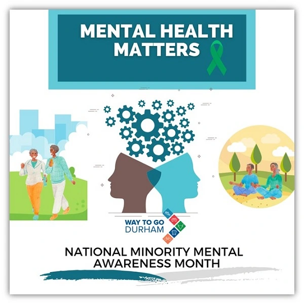 july newsletter ideas - minority mental health awareness month