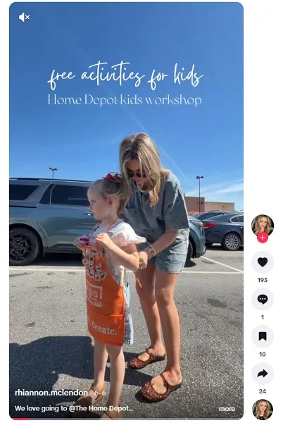 august social media holidays - family fun month tiktok video