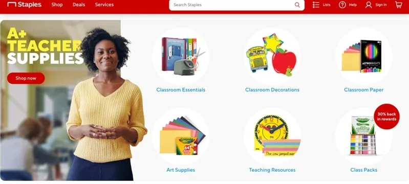 back-to-school slogans - retail example