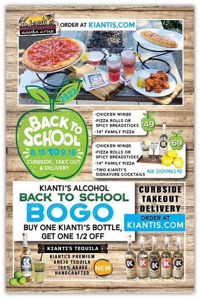 back-to-school slogans - restaurant example