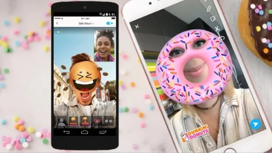 Geofencing examples - Dunkin'
