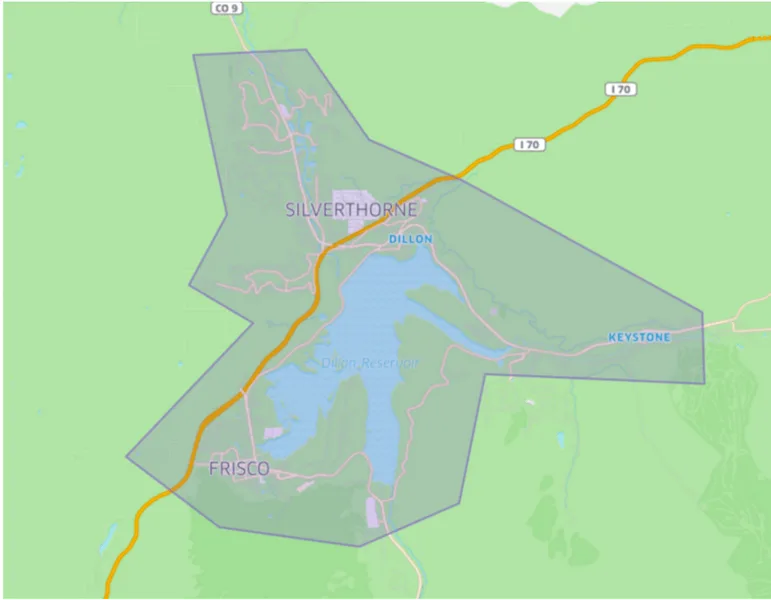 Geofencing examples - Uber map